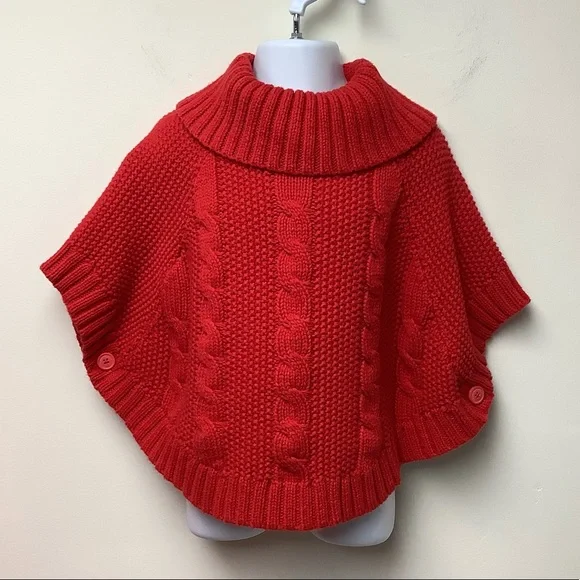 Carters poncho store sweater